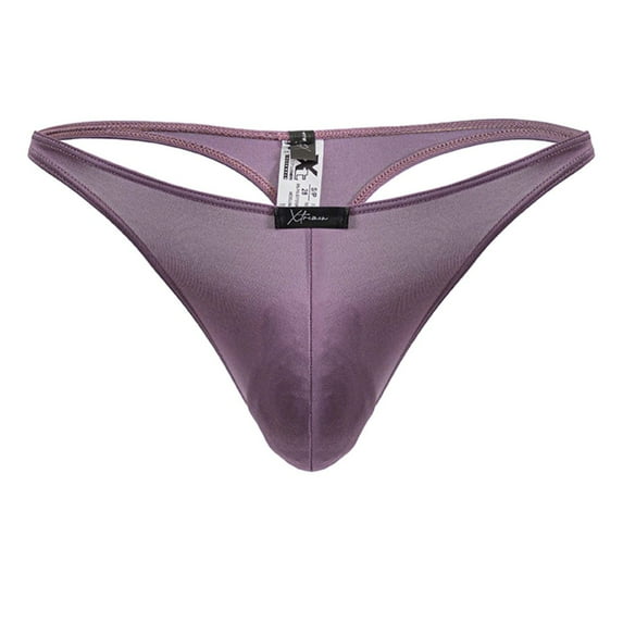 Xtremen Fashion Underwear 91238 Microfiber Thongs Color Blackberry Size L