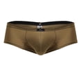 thumbnail image 1 of Xtremen Fashion Underwear 91240 Microfiber Trunks Color Brown Size M, 1 of 5