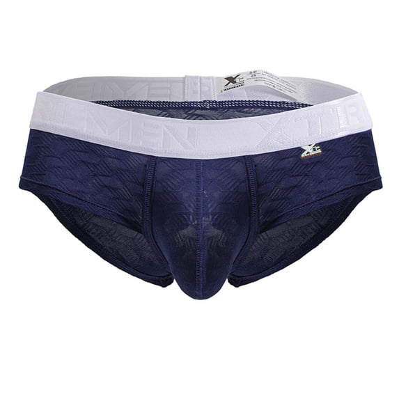 Xtremen Fashion Underwear 91242 Microfiber Briefs Color Dark Blue Size S
