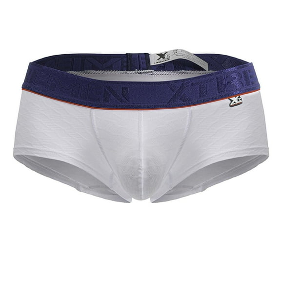 Xtremen Fashion Underwear 91243 Microfiber Trunks Color White Size L