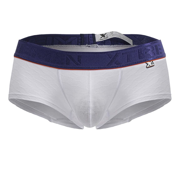Xtremen Fashion Underwear 91243 Microfiber Trunks Color White Size XL
