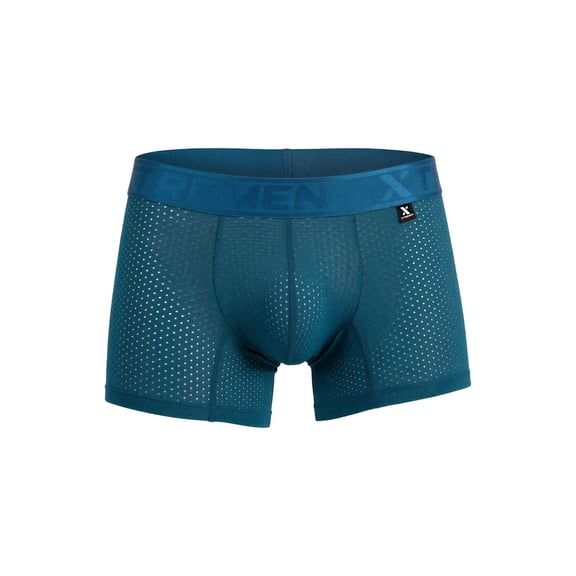 Xtremen Style 91251 Microfiber Mesh Boxer Briefs Color Petrol Size L
