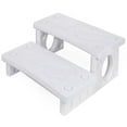 thumbnail image 1 of XtremepowerUS Spa Step, Heavy Duty Hot Tub Spa Step, Universal Plastic Stair, Anti-Slip, White, 1 of 7