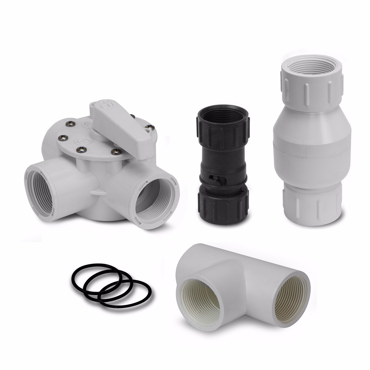 New Model Set of 2 Intex Large Pool Plunger Valve Assemblies