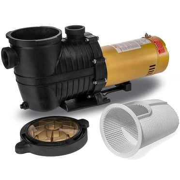 XtremepowerUS 1.75HP 5280 GPH, High Flow, Variable Speed Inground Pool Pump, With 1.5" NPT Slip-On Fitting & Filter Basket, 230V