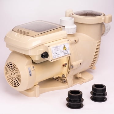XtremepowerUS 1.75HP 6660 GPH In-Ground Pool Pump, Variable Speed, 2" NPT, Large Strainer, 230V
