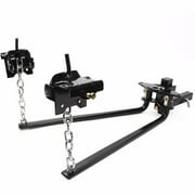 XtremepowerUS 10,000 lb Weight Distribution Hitch with Sway Control, 1,000 lb Tongue Weight, 2" Shank, Heavy Duty Trailer Towing Kit