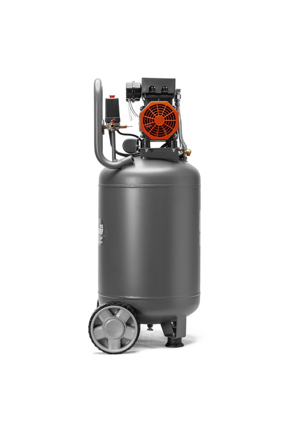 13 Gallon Air Compressor, 2 HP 4.9 CFM Oil-Free Quiet Portable Compressor, 116 PSI, 65 dB with Wheels, 110V