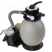 XtremepowerUS 13 Sand Filter with 3/4HP Pool Pump and Timer for Aboveground Swimming Pools