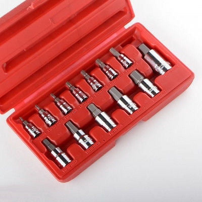 13 Piece Metric Size Hex Allen Kit Wrench Bit Socket Tool Set Kit for ...