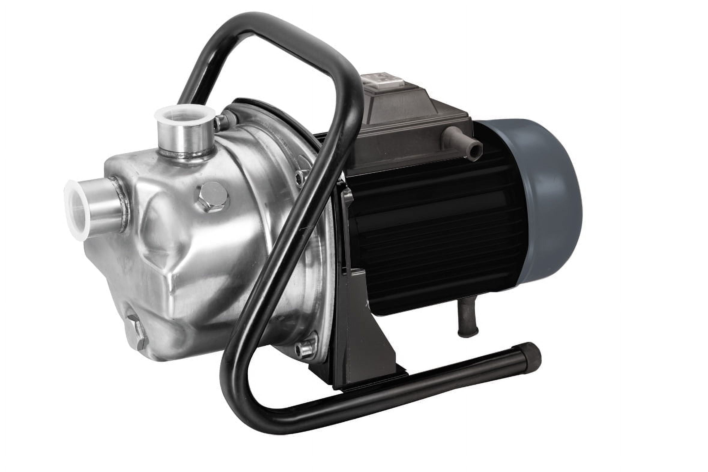 XtremepowerUS 1HP Portable Shallow Well Pump, 930 GPH 115V, Stainless Steel, For Sprinkler, Irrigation, Garden, Lawn Water Transfer