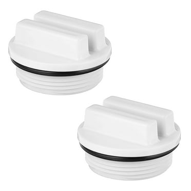 XtremepowerUS 1.5" Threaded Pool Spa Return Line Winterizing Plug & Pool Filter Drain Plug SP1022C With O-Ring For Winterizing Pools, Fits Most Hayward Pentair Pool Filters, 2 Pack