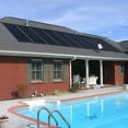 thumbnail image 1 of XtremepowerUS Pool Heating System  2’ x 20’ Panel – Solar Heater For Inground & Aboveground Made Of Durable Polypropylene, Raises Temperature, 6-10°F, S240U Black, 1 of 6