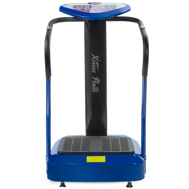 XtremepowerUS 2000W Crazy Fit Fitness Whole Body Vibration Plate Exercise Massage Machine Blue