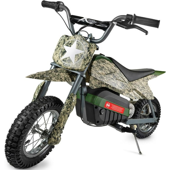 XtremepowerUS Electric 250W Dirt Bike - Camouflage