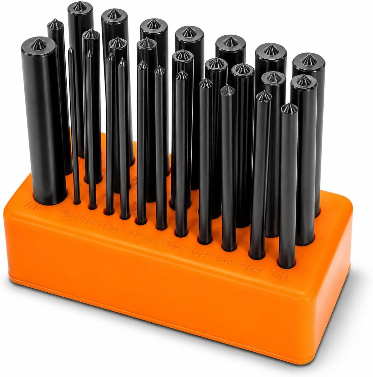 XtremepowerUS, Heavy Duty Transfer Punch Set, 28 Piece, 3/32