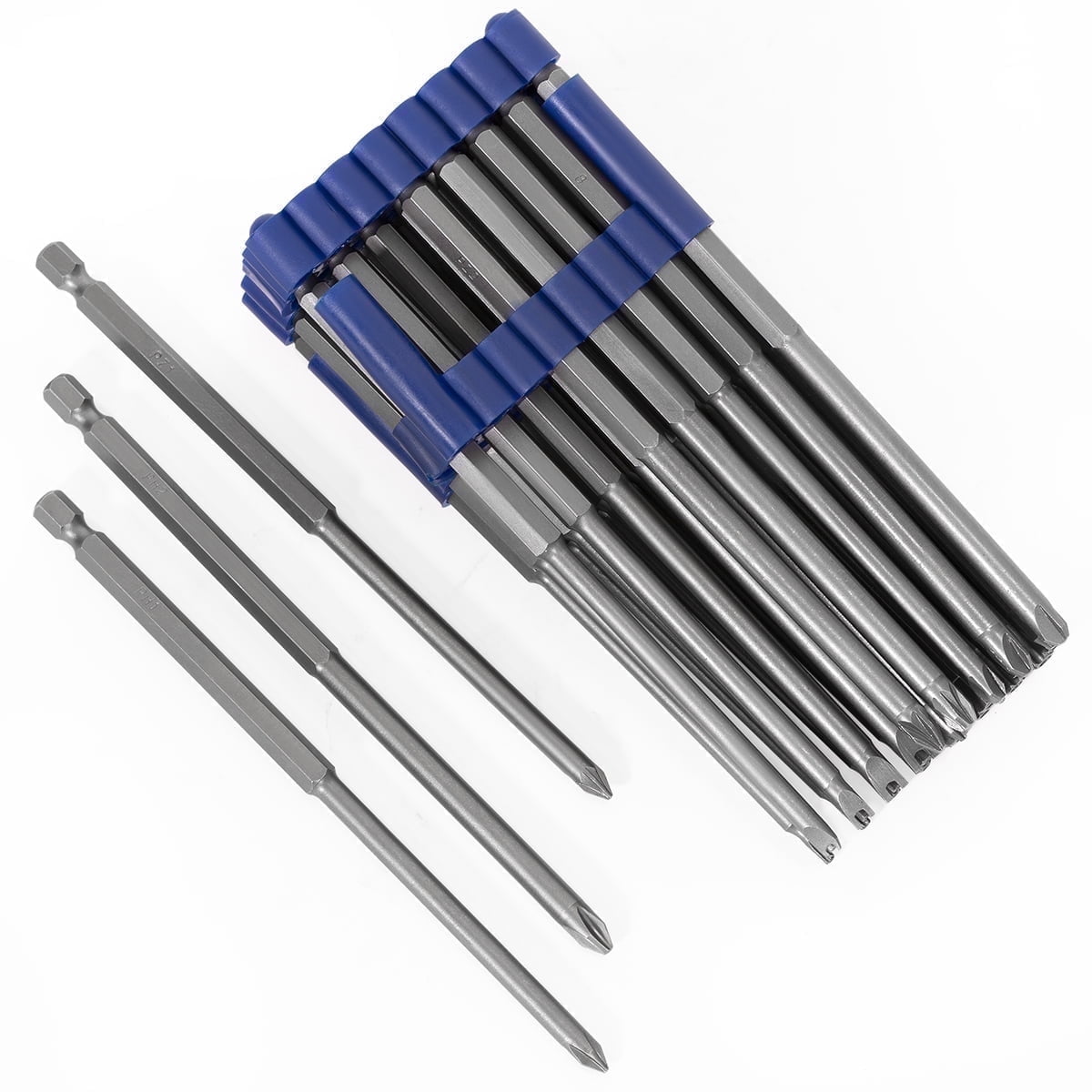 Stark USA 1/4" Extra Long Security Bit Set, 32 Piece Screwdriver Bit ...
