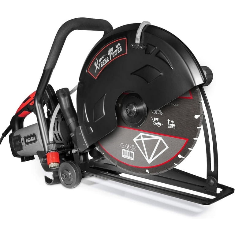 XtremepowerUS 16 in. 15 Amp Portable Corded Circular Cut Concrete Saw