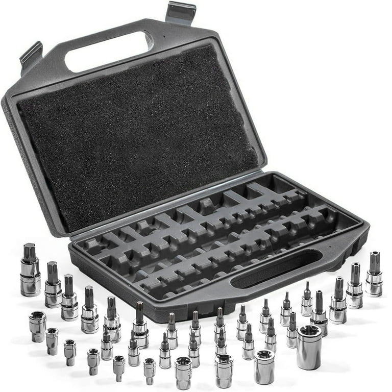 Pro Socket Etorx Socket Set US Pro Torx Bit Socket Set - T6 To T70, Impact Grade ...
