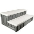 thumbnail image 1 of XtremepowerUS Hot Tub Step With Storage, Spa Step, Gray, Hot Tub Deck Step, Anti-Slip, 36 In, 1 of 10