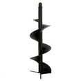 thumbnail image 1 of XtremepowerUS Earth Auger Drill Bits 4" 6" 8" 10" 12" For Gas Powered Auger Post Hole Digger 4" Hole Inner Diameter 3/4" Shaft, 1 of 4