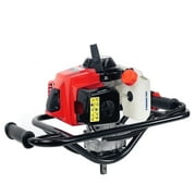 XtremepowerUS 63cc Gas Powered Auger Post Hole Digger, 3HP 2 Stroke Air Cooled Motor, 3/4" Shaft
