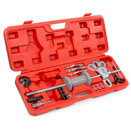 Stark USA 9-Way Slide Hammer Puller Set, Front Wheel Hub Bearing Remover & Rear Wheel Axle Hub Dent Shaft Puller Tool Kit