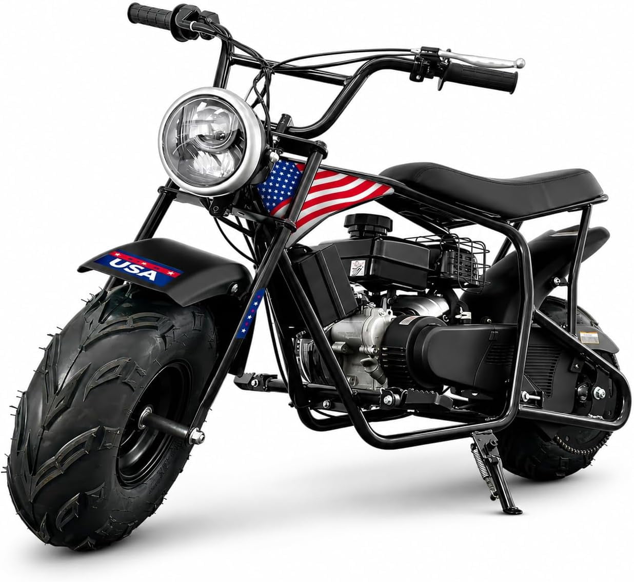 XtremepowerUS 99cc 4-Stroke Gas Mini Dirt Bike, Max Speed 23 MPH, 185 ...