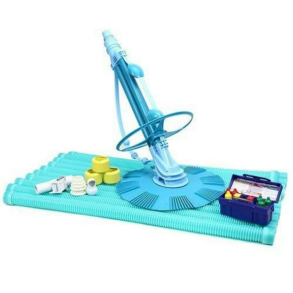 XtremepowerUS- Automatic Pool Cleaner w/ Tester, Eco-Friendly Design, 5-Way Tester, Aqua