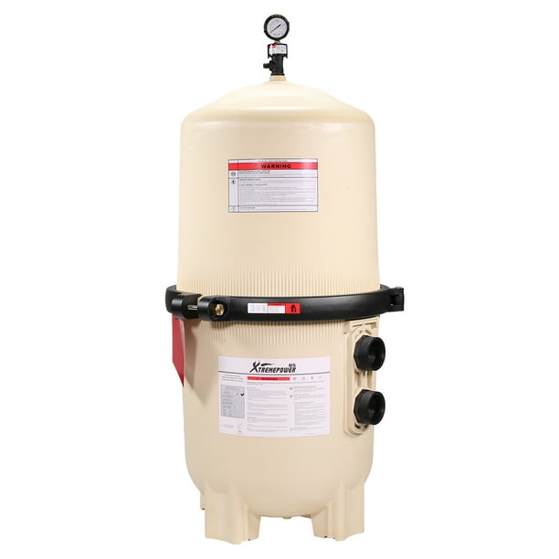 XtremepowerUS DE Pool Filter for InGround Pools Diatomaceous Earth
