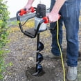 thumbnail image 1 of XtremepowerUS Electric Auger Post Hole Digger 1500W With 6" Bit, Post Hole Auger Digger, 1 of 9