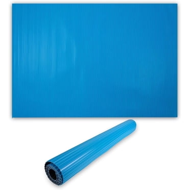 XtremepowerUS Stay-Put Swimming Pool Ladder Mat, Non-Slip Protective Pad 24" x 36", 0.125" Thick, Powder Blue for Above-Ground & In-Ground Pools