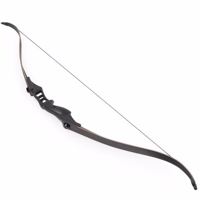 XtremepowerUS Recurve Bow 54" Hunting Archery, Black