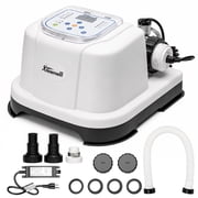XtremepowerUS Salt Water Pool Chlorinator for Above Ground Pools up to 5,000 Gallons, 5 g/h Salt Chlorine Generator with Smart Control & GFCI