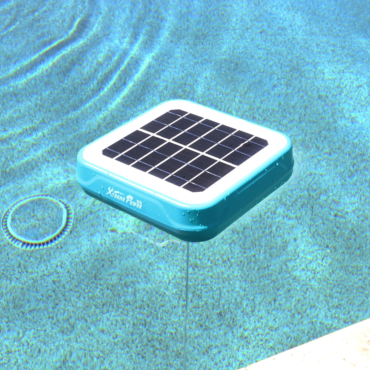 XtremepowerUS Solar Ionizer Swimming Pool Reduces Chlorine Kill Algae Keeps Pool Cleaner
