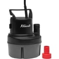 thumbnail image 1 of XtremepowerUS 1100 GPH Submersible Utility Pump, 1/6 HP Thermoplastic Water Removal Pump with 10 ft Power Cord, 17 ft Max Lift for Pool, Pond, Basement & Flooded Areas, 1 of 6