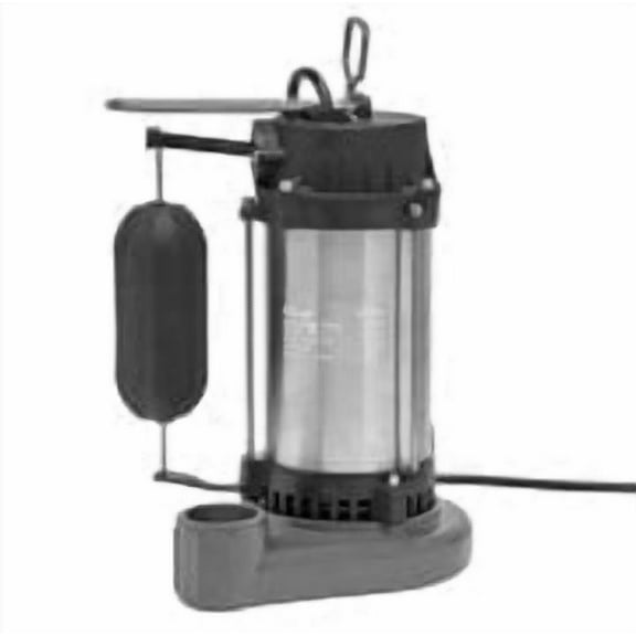 XtremepowerUS Submersible Sump Pump 1/2HP 3800 GPH With Vertical Float Switch Utility Basement
