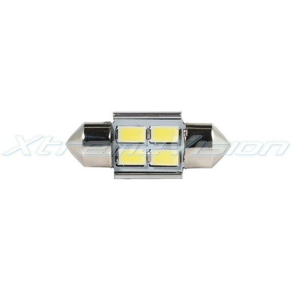 Xtremevision 31mm DE3157 DE2022 DE3157 3022 3021 4SMD 5630 Blue LED Bulbs 4PCS