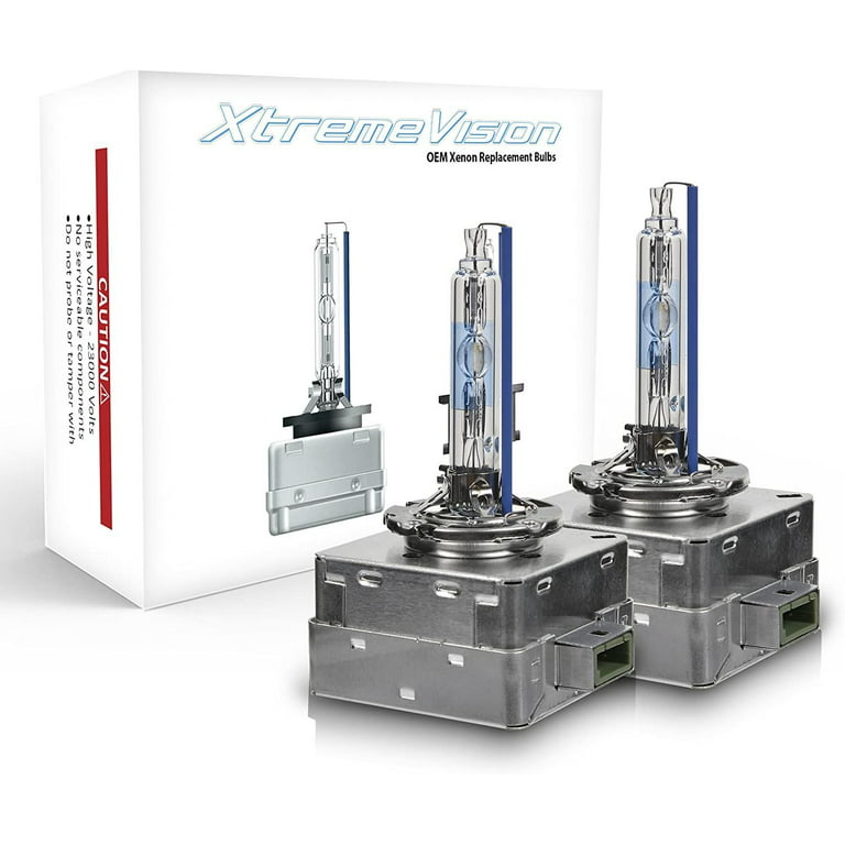 Xtremevision AC HID Xenon Replacement Bulbs - D3S / D3R / D3C