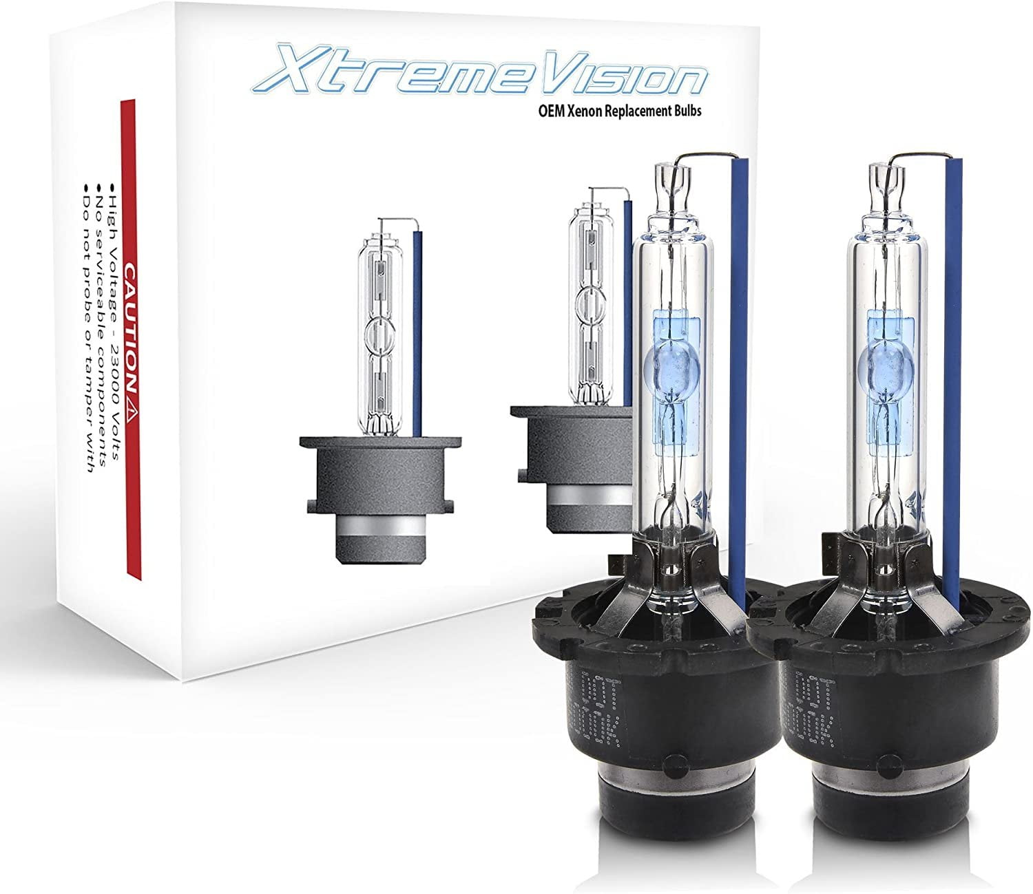 Xtremevision AC HID Xenon Replacement Bulbs - D4S / D4R / D4C