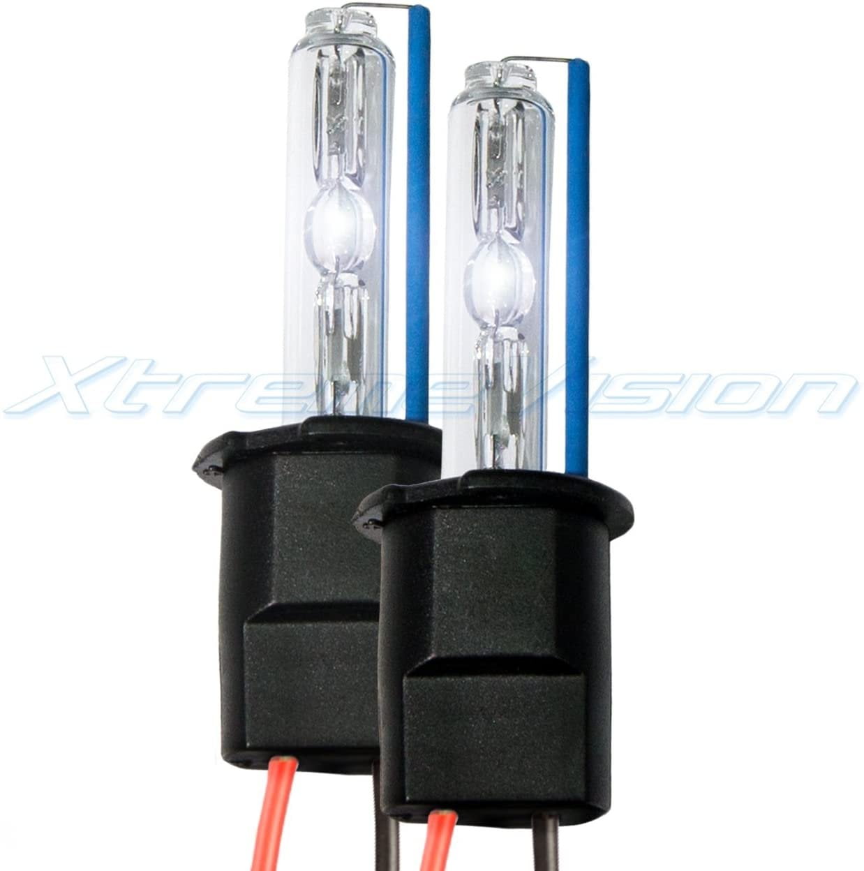 XtremeVision HID Xenon Replacement Bulbs - H7 6000K - Light Blue (1 Pair)