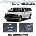 thumbnail image 1 of Xtremevision Interior LED for GMC Savana 2003-2017 10 Pieces Cool White Interior LED Kit + Installation Tool, 1 of 9