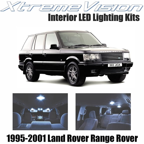 Xtremevision Interior LED for Land Rover Range Rover 1995-2001 18 Pieces Cool White Interior LED Kit + Installation Tool
