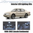thumbnail image 1 of Xtremevision Interior LED for Lincoln Continental 1998-2002 10 Pieces Cool White Interior LED Kit + Installation Tool, 1 of 9