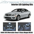 thumbnail image 1 of Xtremevision Interior LED for Mercedes-Benz C Class Wagon W203 2008-2013 15 Pieces Cool White Interior LED Kit + Installation Tool, 1 of 9