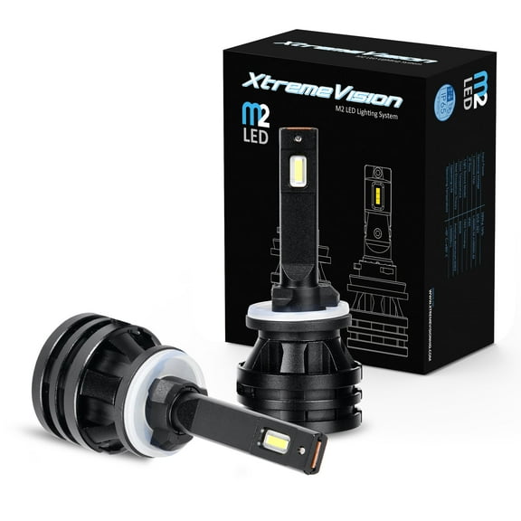 Xtremevision M2 70W 12,000LM - 880 LED Headlight Conversion Kit - 6500K CREE LED