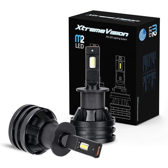 Xtremevision M2 70W 12,000LM - H3 LED Headlight Conversion Kit - 6500K CREE LED