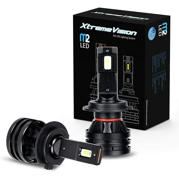Xtremevision M2 70W 12,000LM - H7 LED Headlight Conversion Kit - 6500K CREE LED