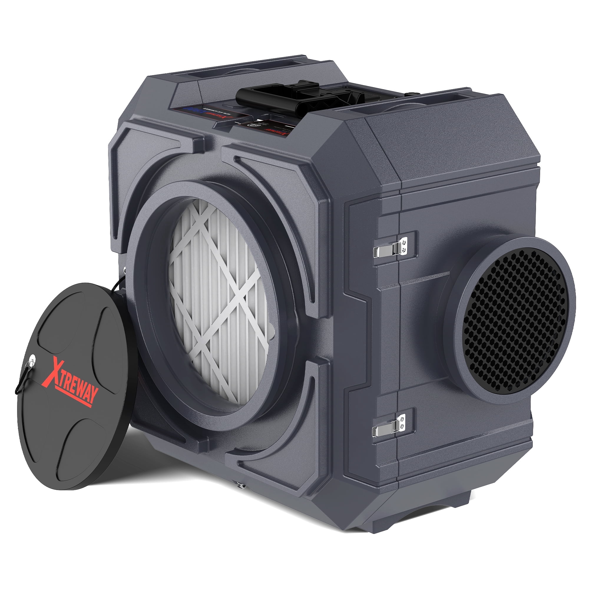 Xtreway Air Scrubber Commercial Air Purifier with 3-Stage Filtration ...
