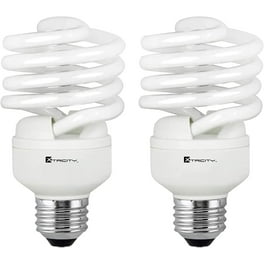 Xtricity Compact Fluorescent Light Bulbs T2 Spiral E26 Base 2700k Soft White 9W 4 Pack Walmart